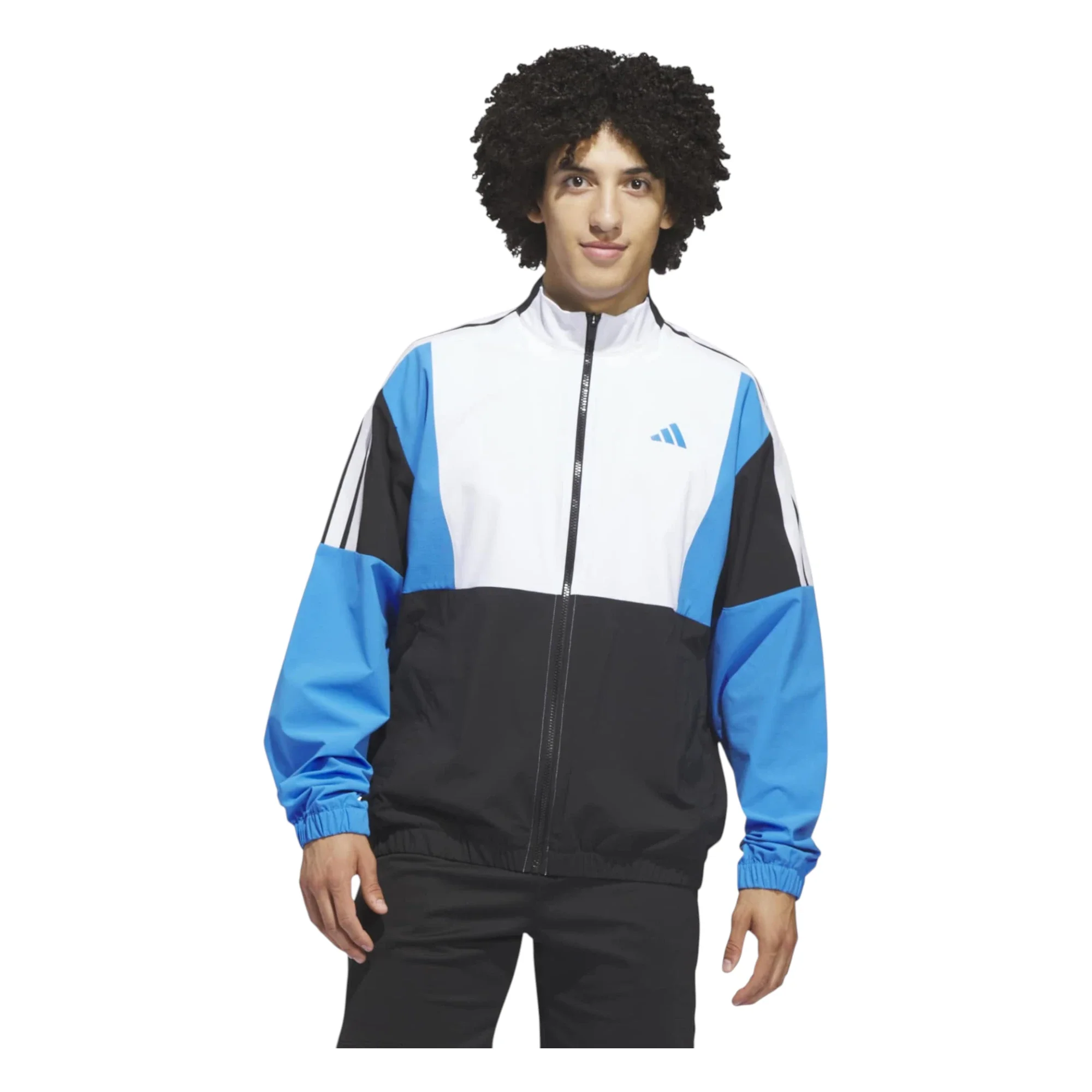 adidas BTC Twistweave Full-Zip Golf Windbreaker JZ7004 - Image 2