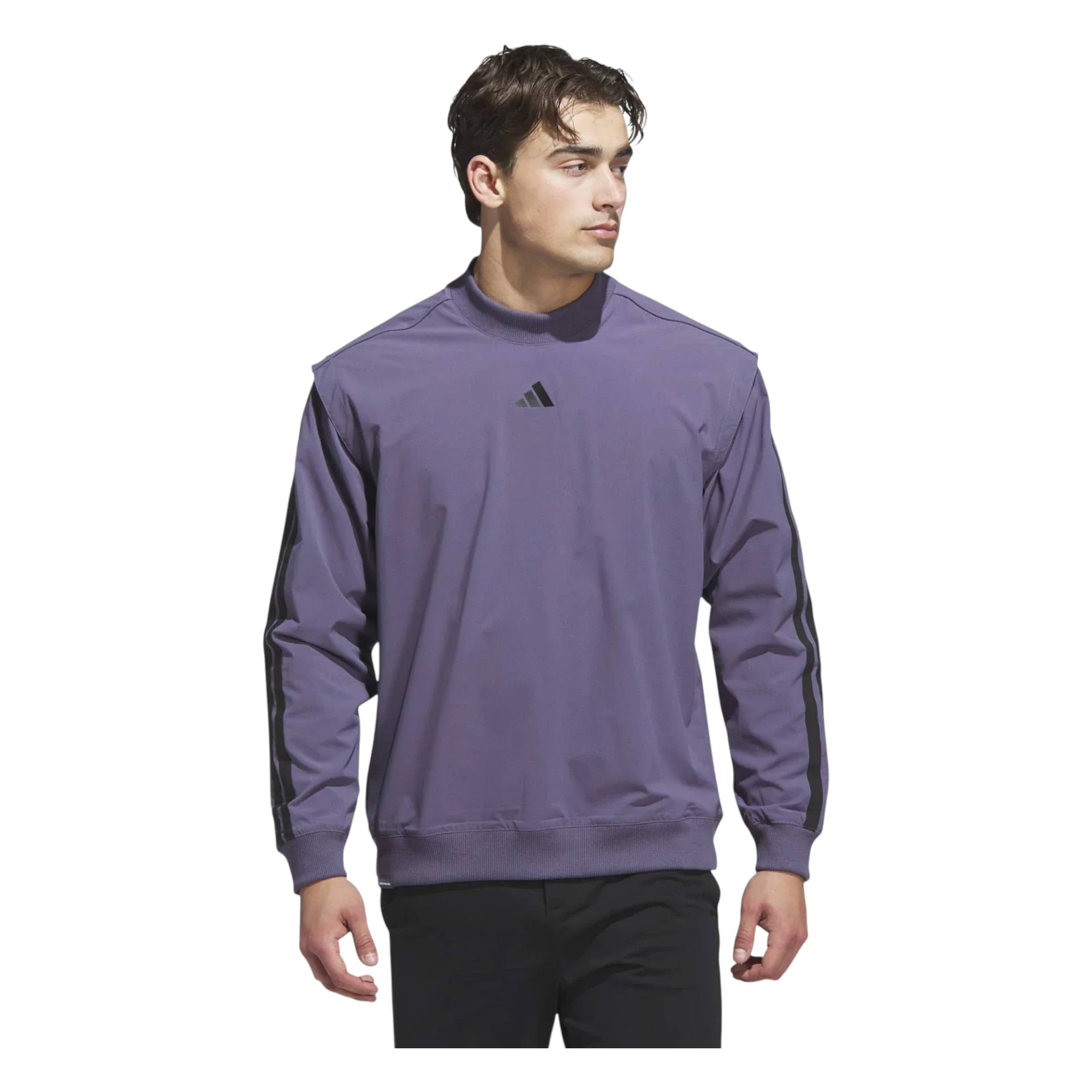 adidas BTC Twistweave Hybrid Golf Pullover JY1229 - Image 2