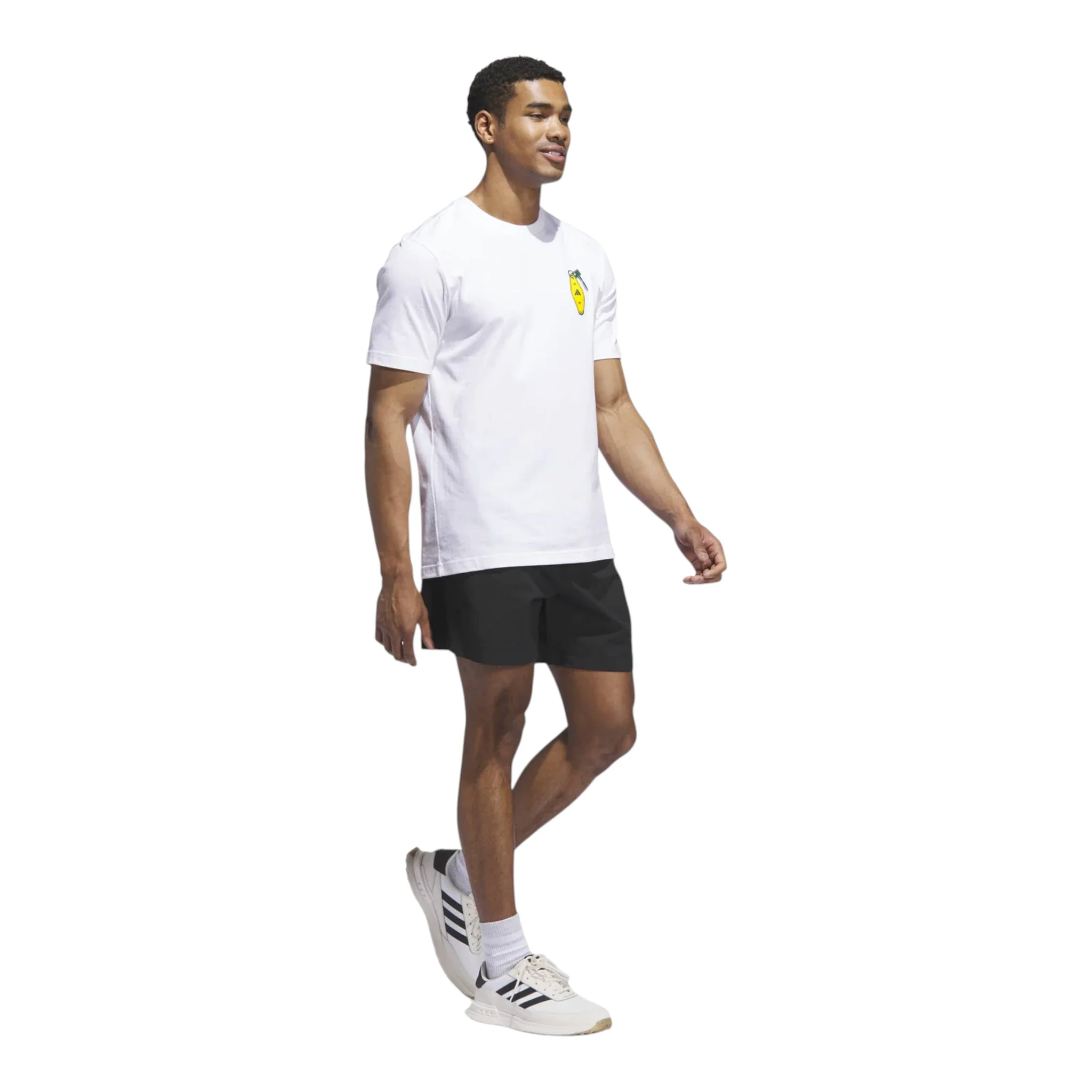 adidas Chip In NYC Graphic Golf T-Shirt JX1766 - Image 4