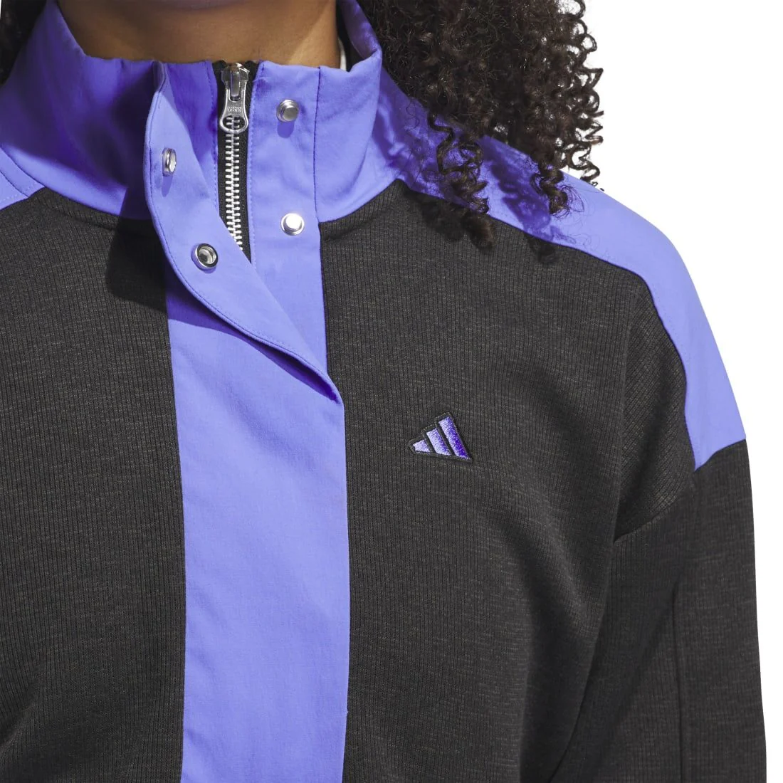 adidas Ladies Go-to 1/4 Zip Golf Jacket IY5359 - Image 4