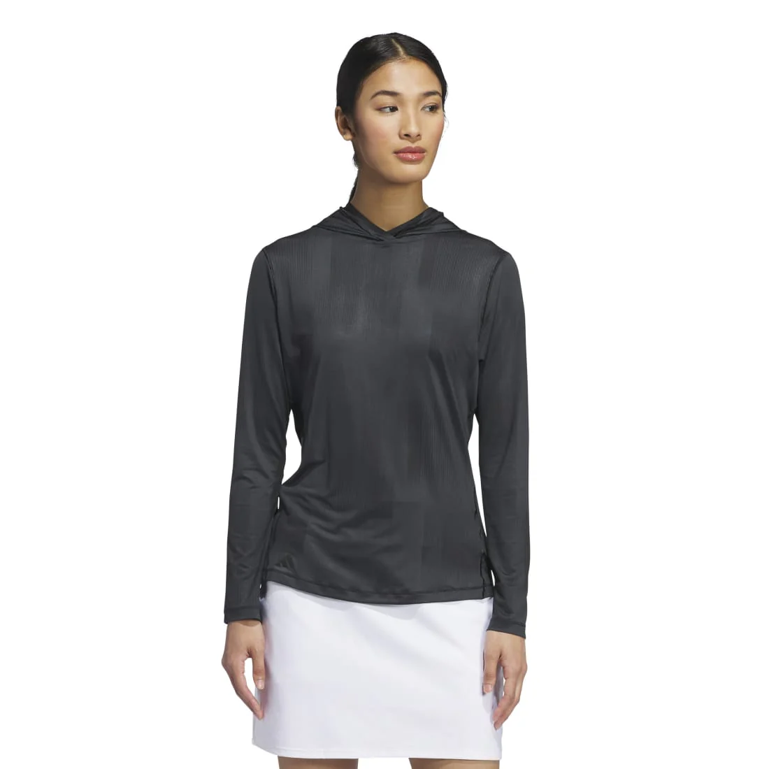 adidas Ladies Ultimate 365 Hooded Golf Sweatshirt IX1403 - Image 2