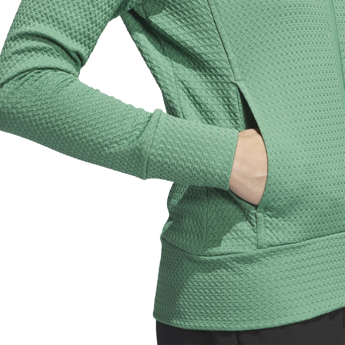 adidas Ladies Ultimate365 Textured Golf Jacket IW2012 - Image 4