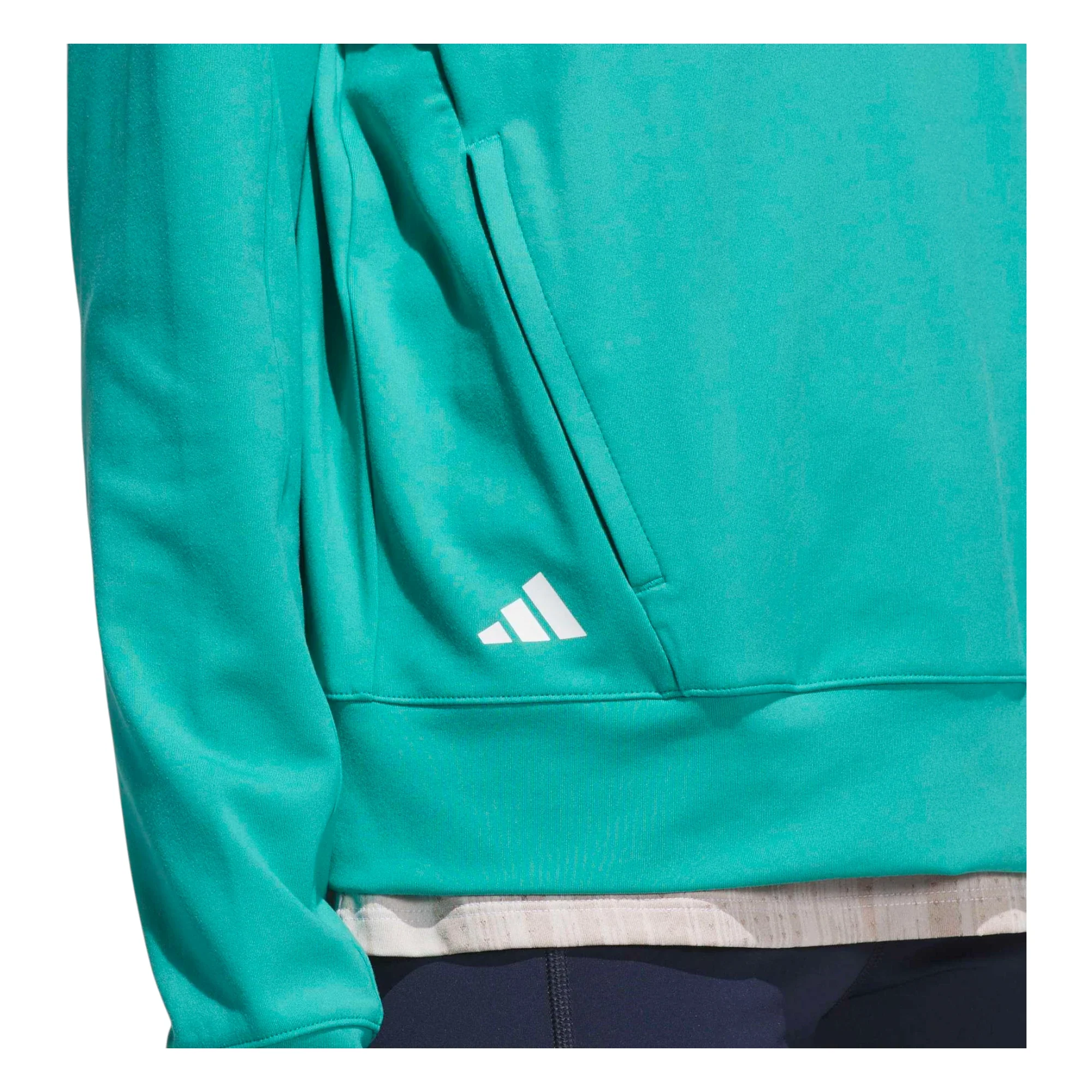 adidas Ladies Ultimate365 Golf 1/2 Zip JN7562 - Image 6