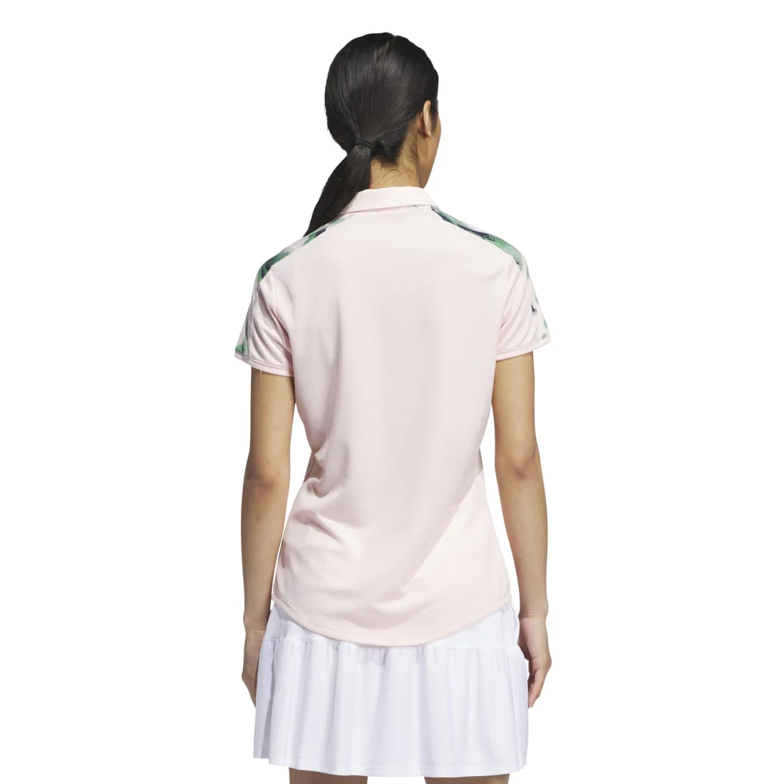 adidas Ladies Ultimate365 Printed Golf Polo Shirt IZ1350 - Image 3