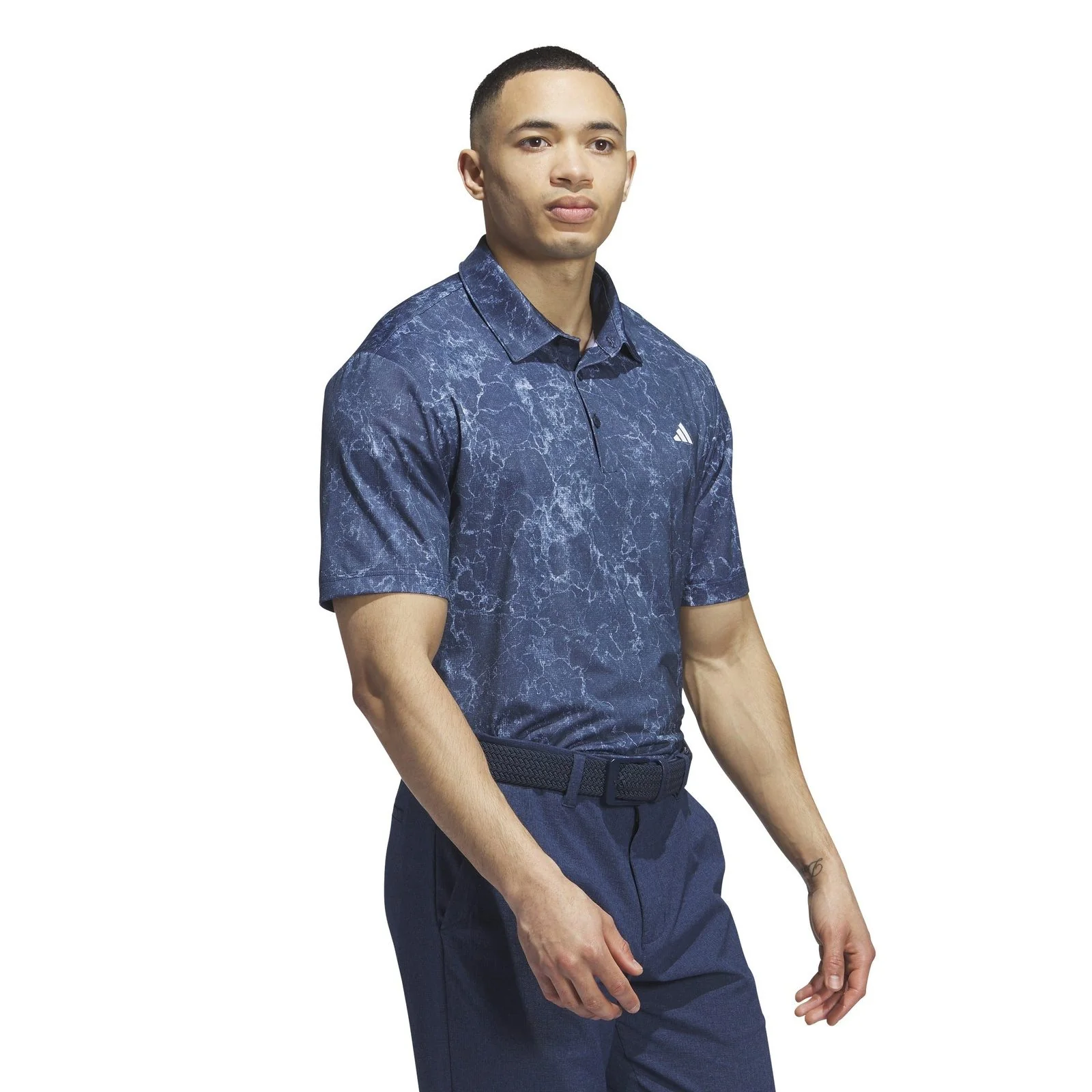 adidas Ultimate365 Print Golf Shirt IP2445 - Image 4