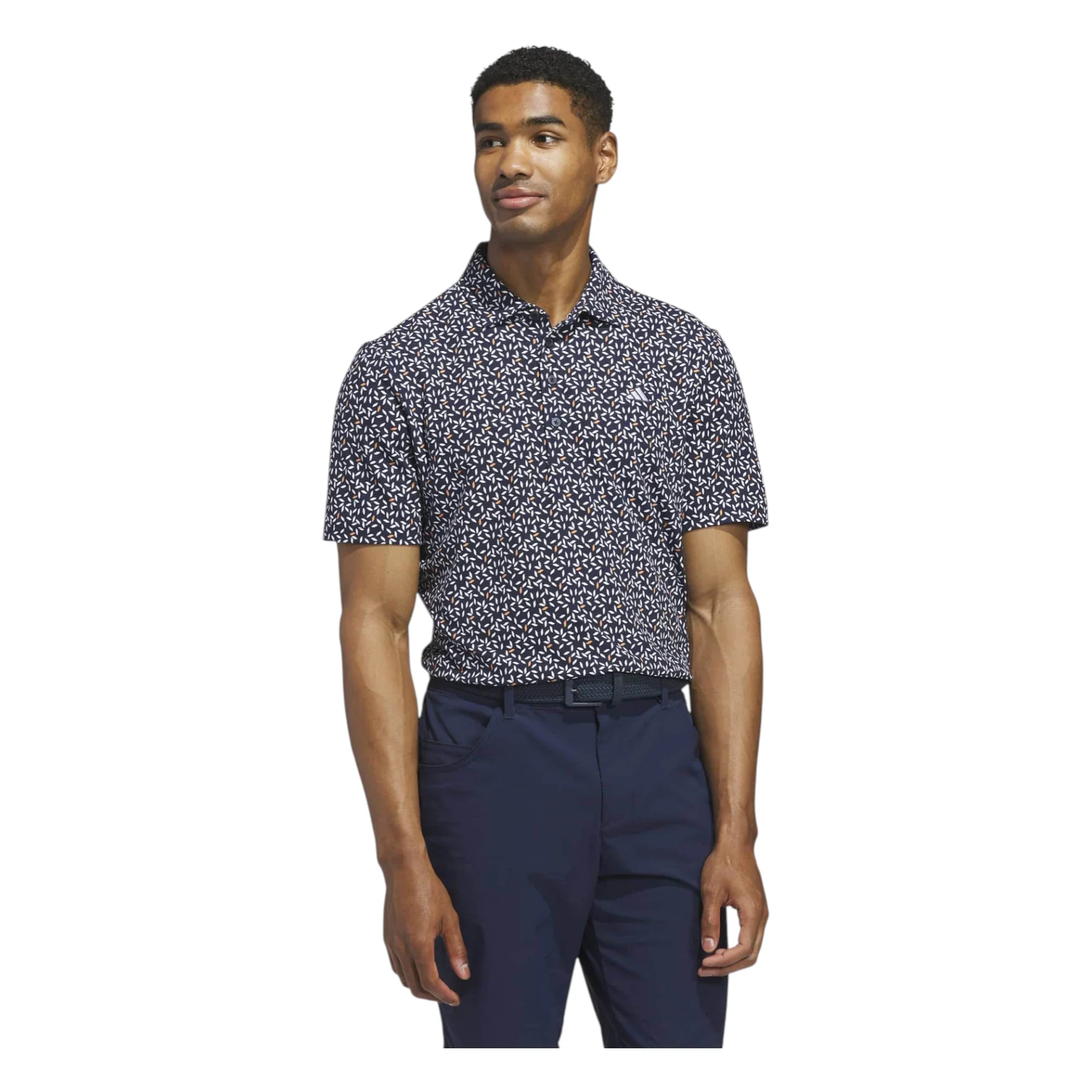 adidas Ultimate365+ Soft Print Golf Polo Shirt KF0350 - Image 2