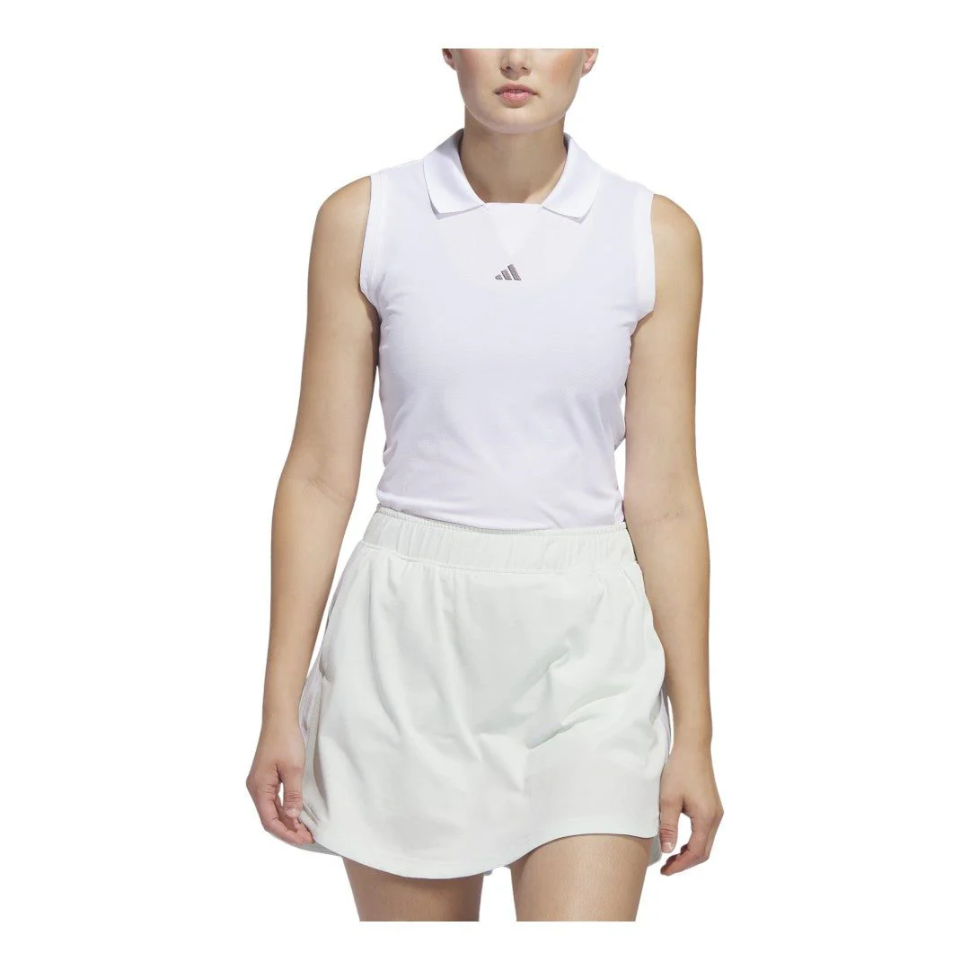 adidas Ladies Ultimate 365 Twistknit Golf Polo Shirt IP4203 - Image 2