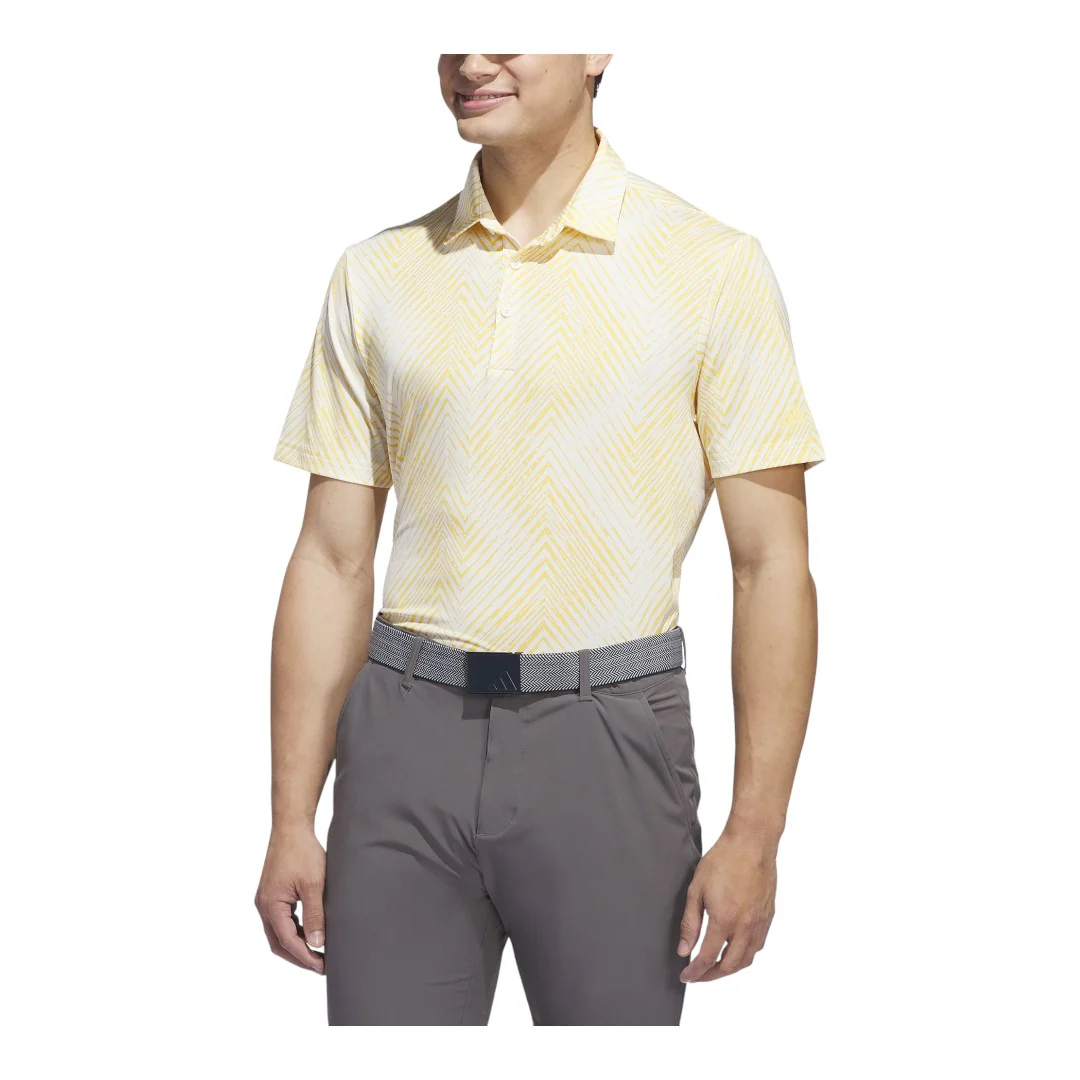 adidas Ultimate 365 Allover Golf Polo Shirt IU4389 - Image 2
