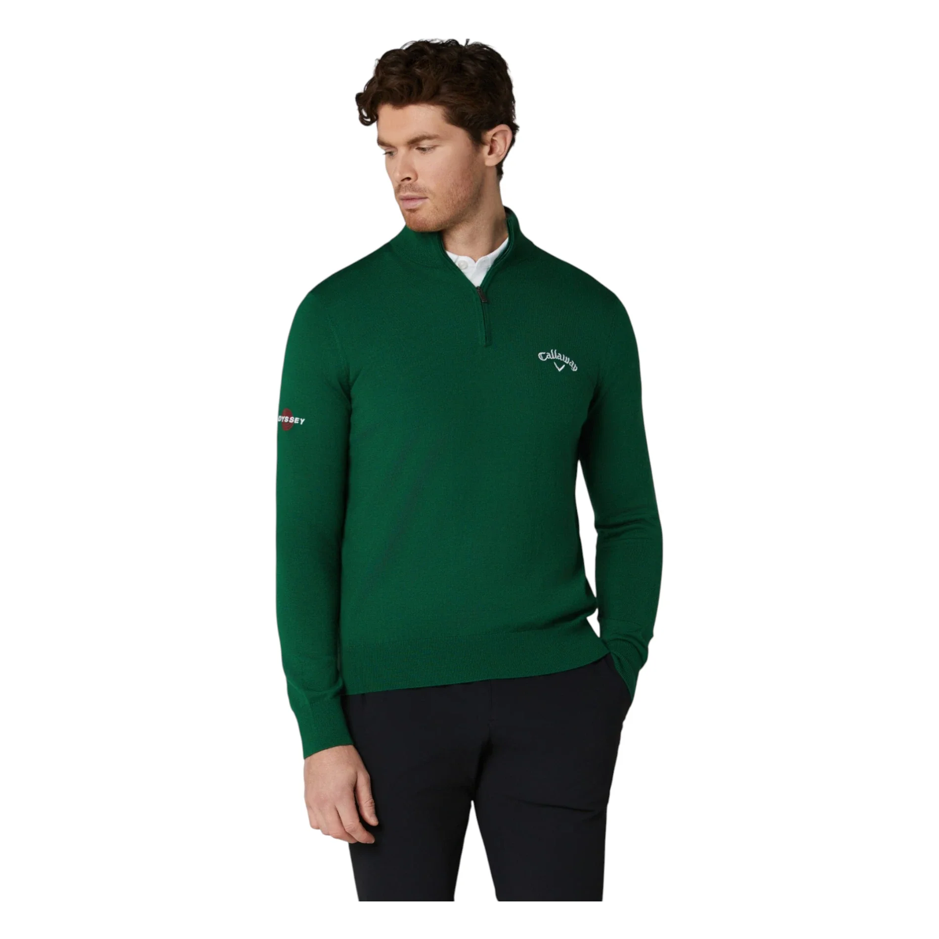 Callaway Blended Merino 1/4 Zip Golf Sweater CGGF80M1 - Image 3