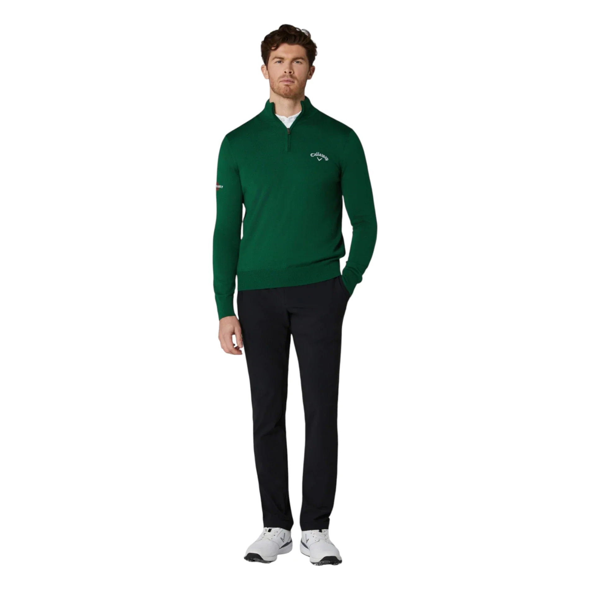 Callaway Blended Merino 1/4 Zip Golf Sweater CGGF80M1 - Image 6