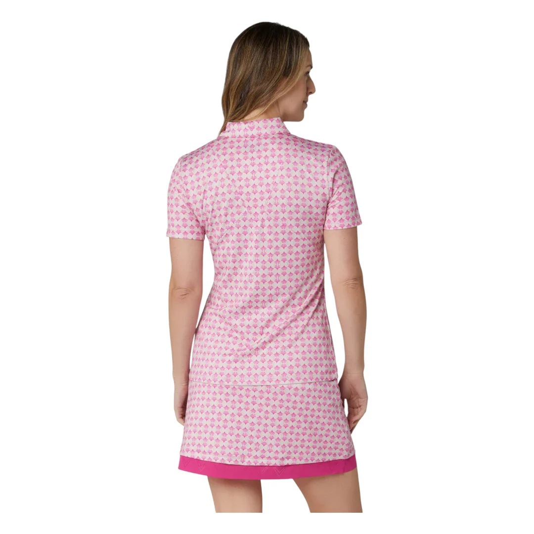 Callaway Ladies Deco GEO Short Sleeve Golf Polo CGKSG0A6 - Image 4