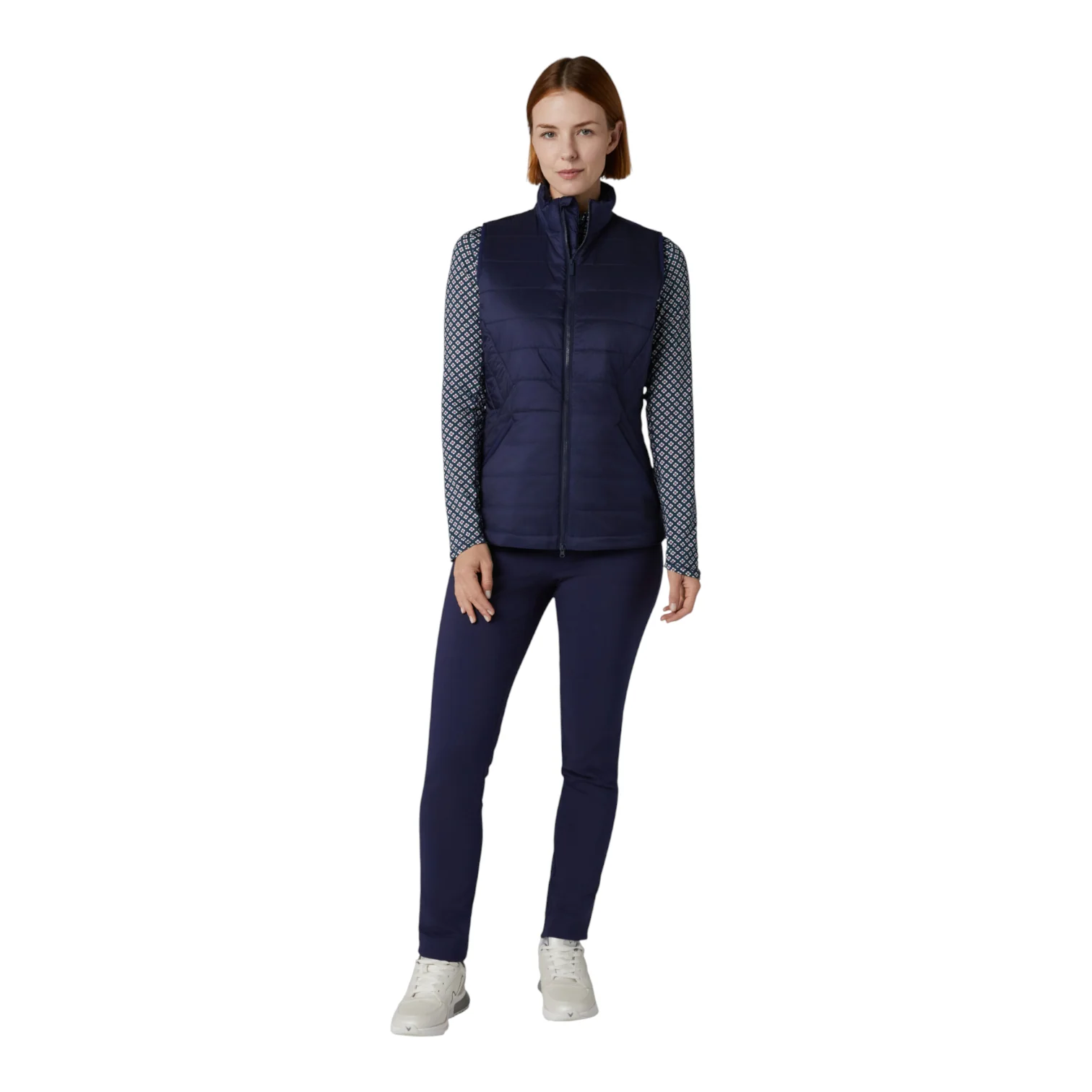 Callaway Ladies Quilted Golf Puffer Vest CGRFF0H4 - Image 3