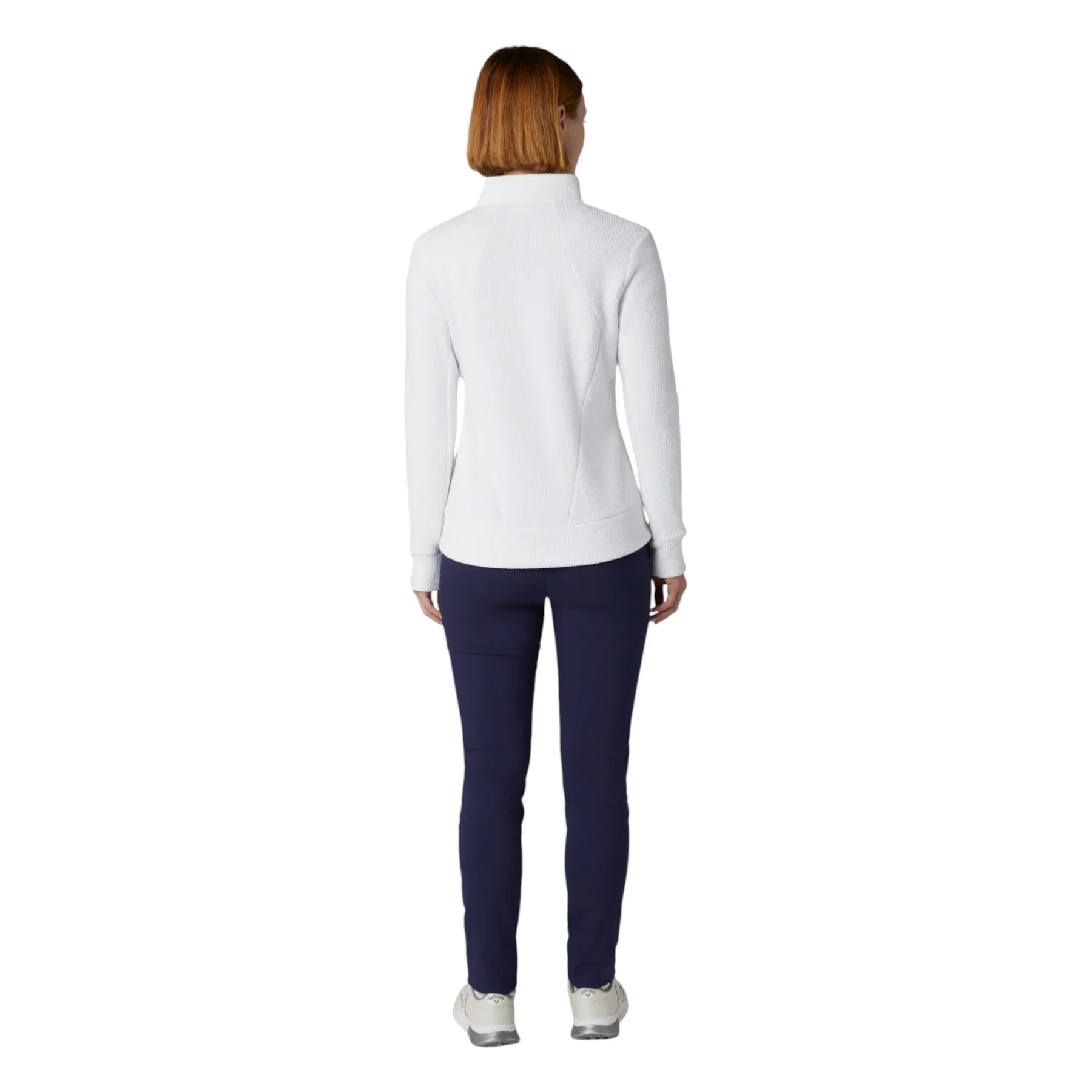 Callaway Ladies Textured Fleece Golf Mid Layer CGKFF079 - Image 4
