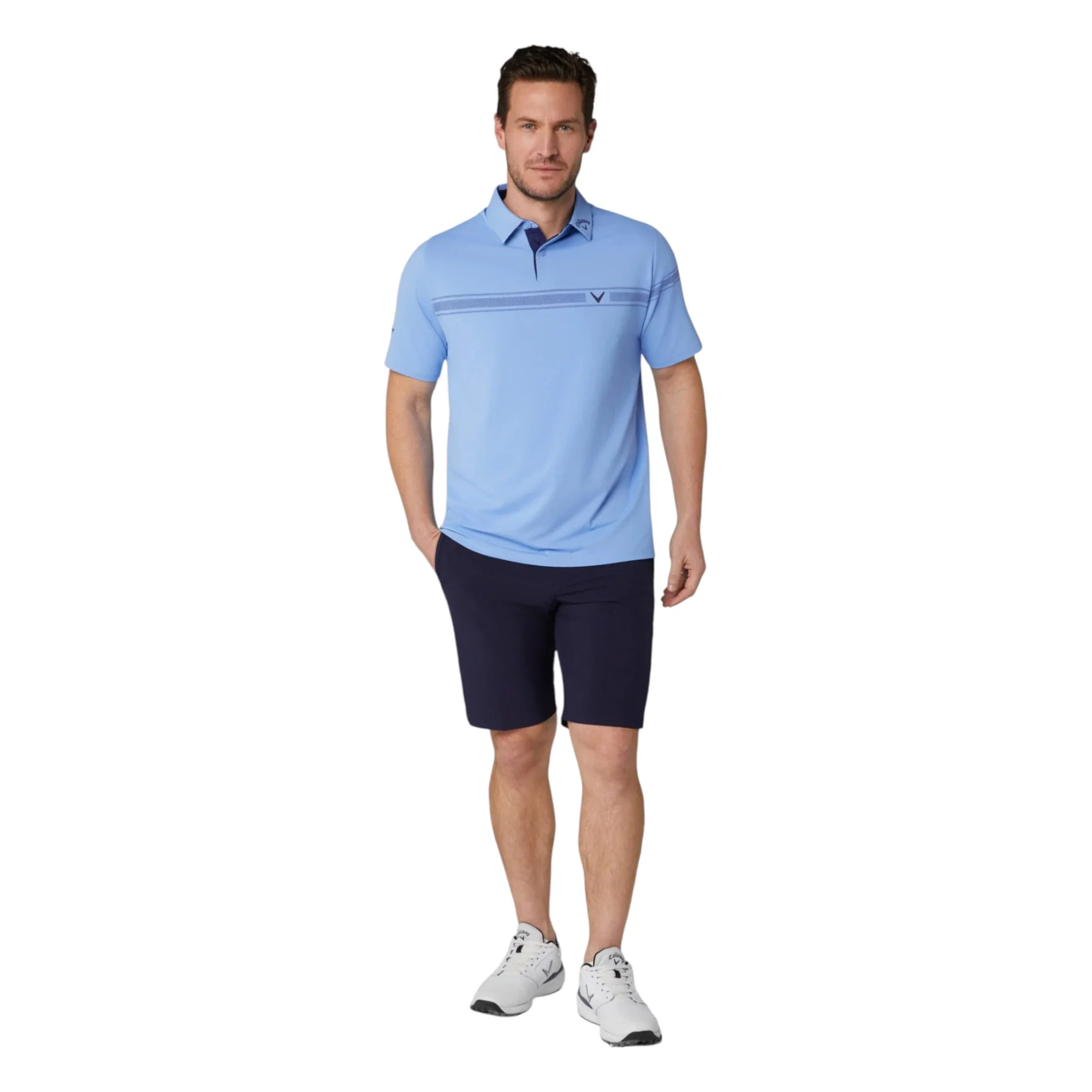 Callaway Odyssey Block Golf Polo Shirt CGKSG0B9 - Image 6