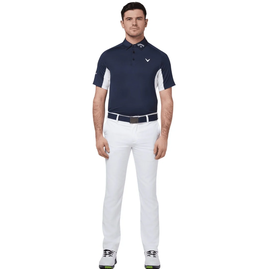 Callaway Odyssey Blocked Golf Polo Shirt CGKSD0D3 - Image 4