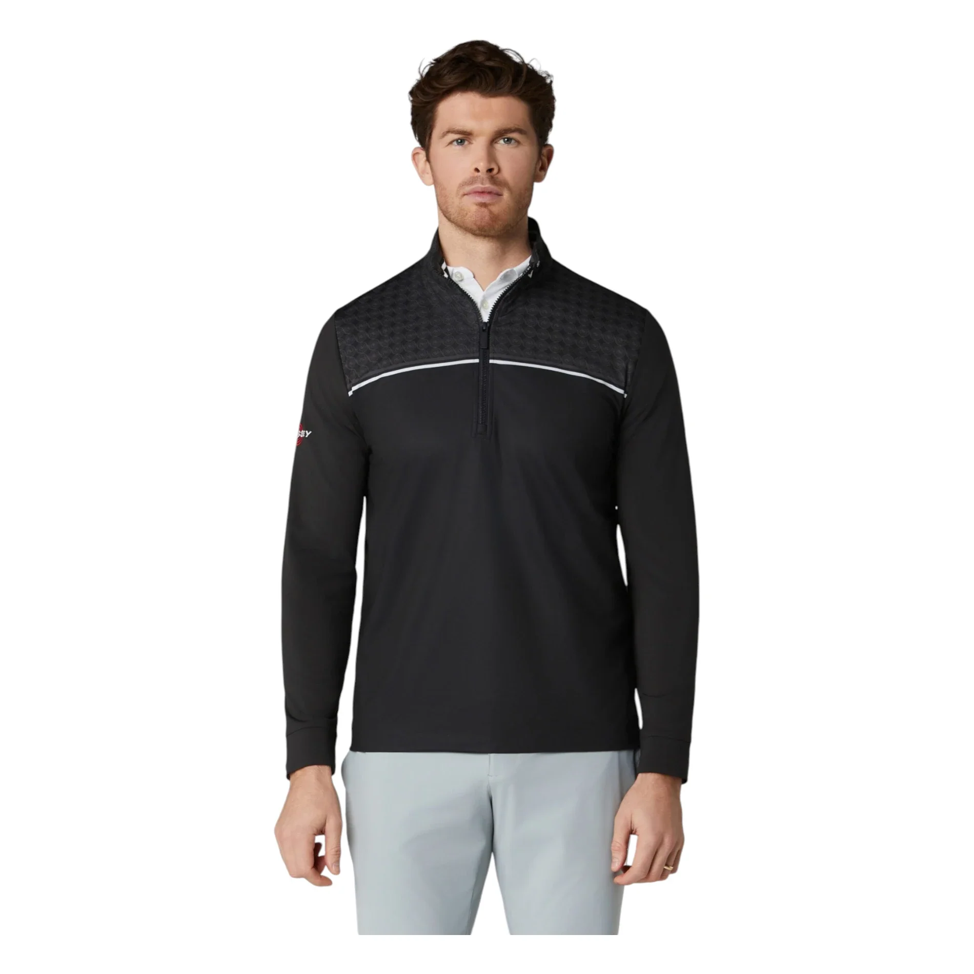 Callaway Odyssey Printed Block Golf Pullover CGKSG0C7 - Image 3
