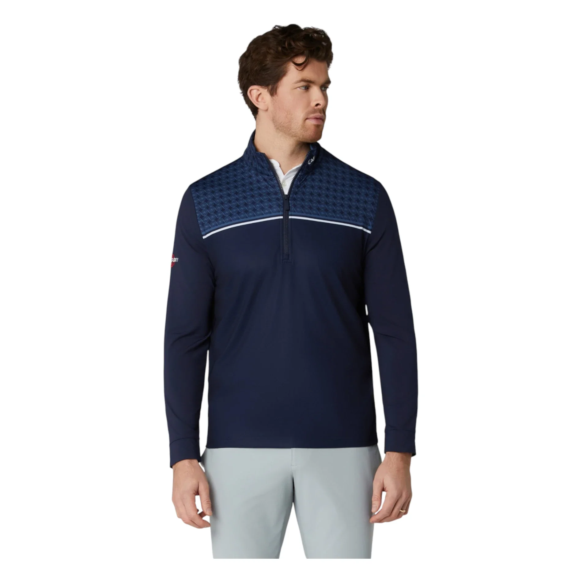 Callaway Odyssey Printed Block Golf Pullover CGKSG0C7 - Image 3