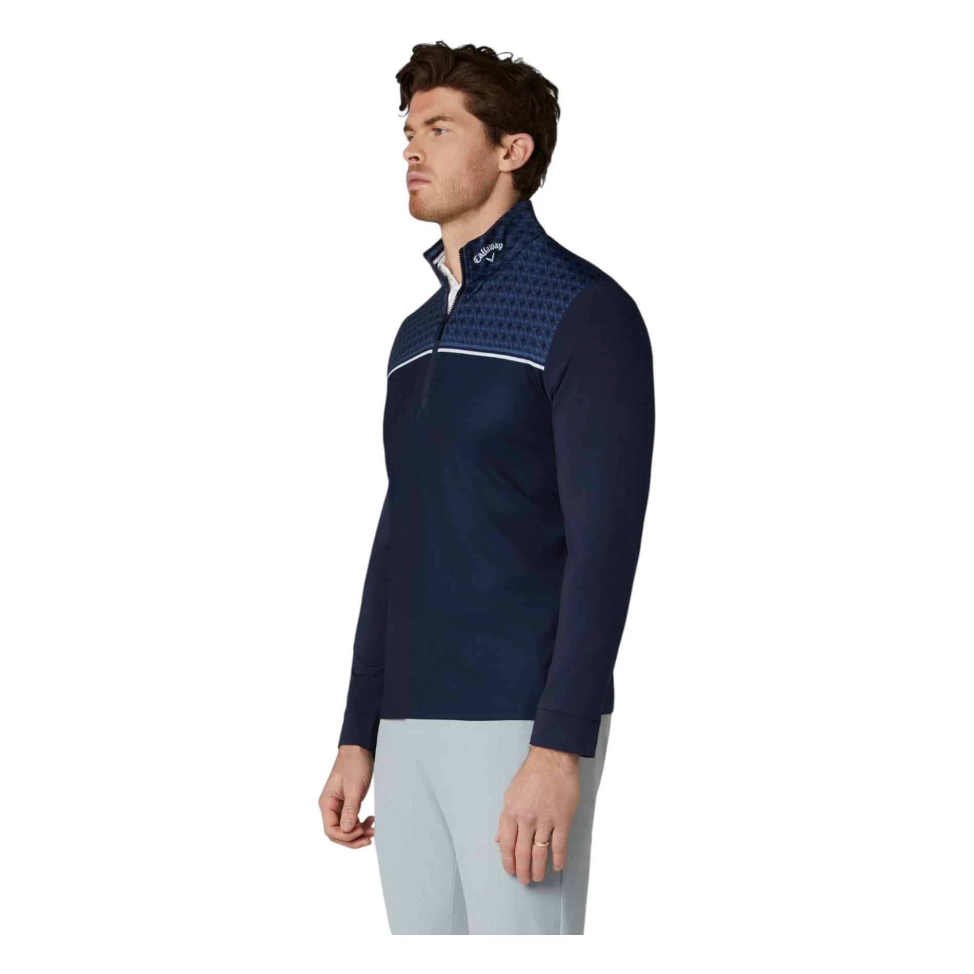 Callaway Odyssey Printed Block Golf Pullover CGKSG0C7 - Image 5