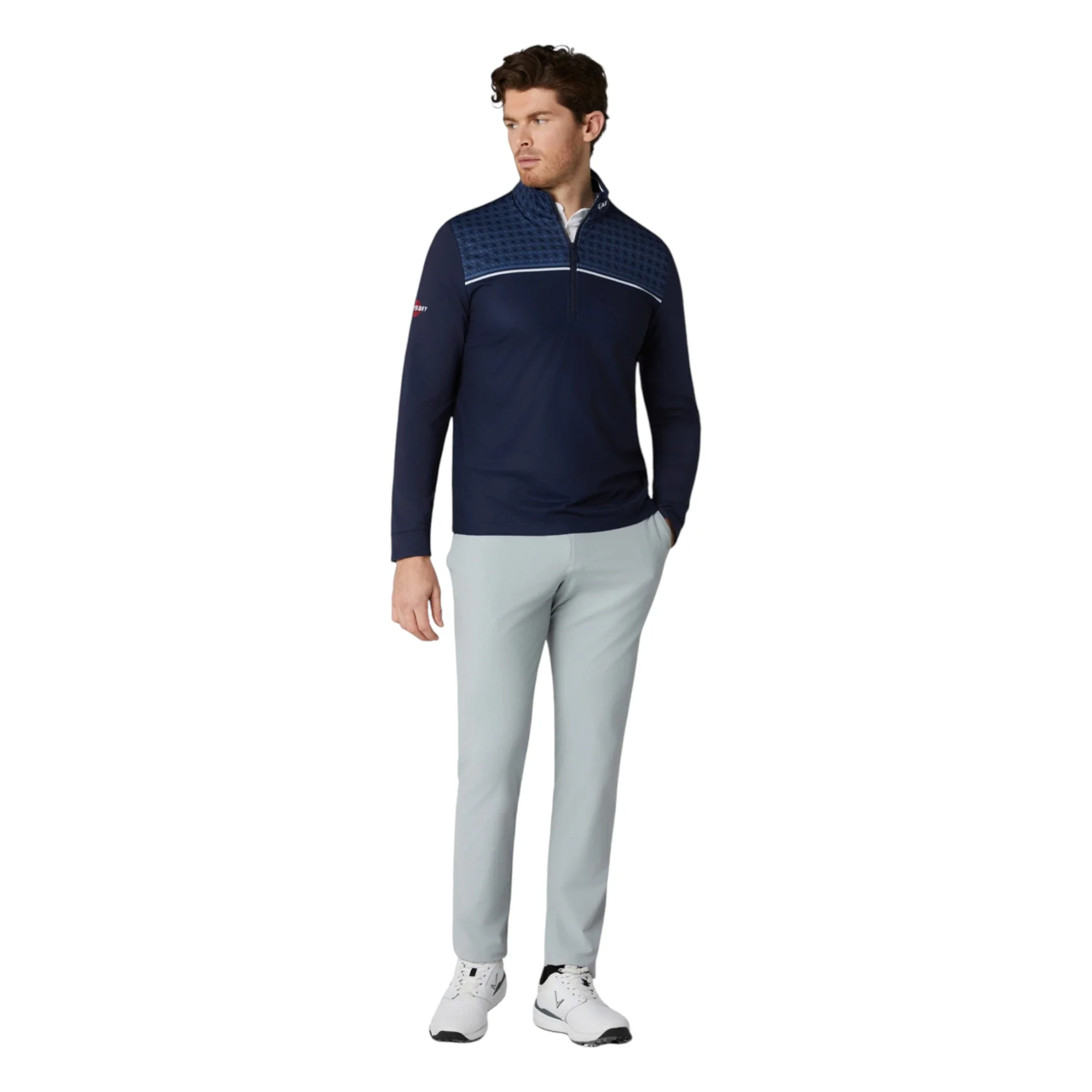 Callaway Odyssey Printed Block Golf Pullover CGKSG0C7 - Image 6