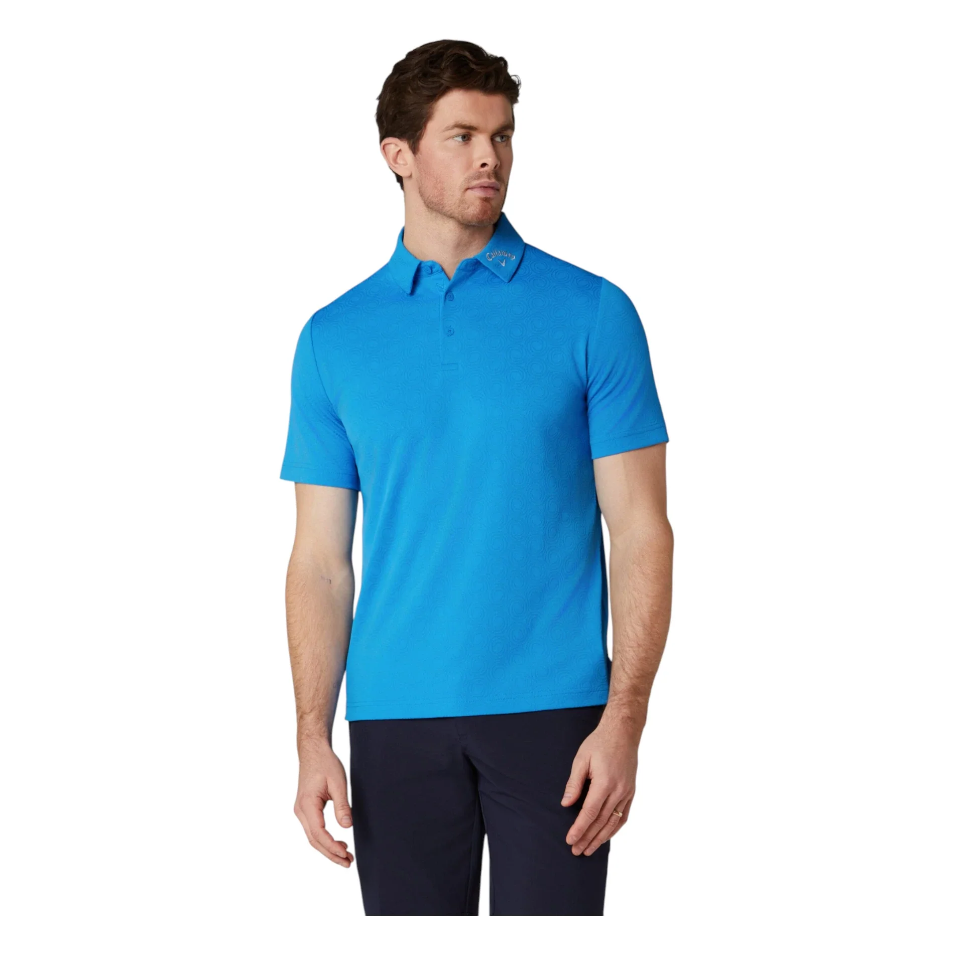 Callaway Odyssey Ventilated Jacquard Golf Polo Shirt CGKSG0C6 - Image 3