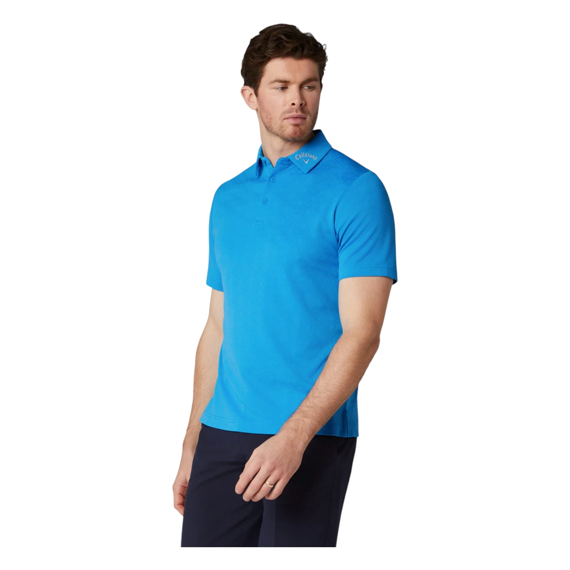Callaway Odyssey Ventilated Jacquard Golf Polo Shirt CGKSG0C6 - Image 5