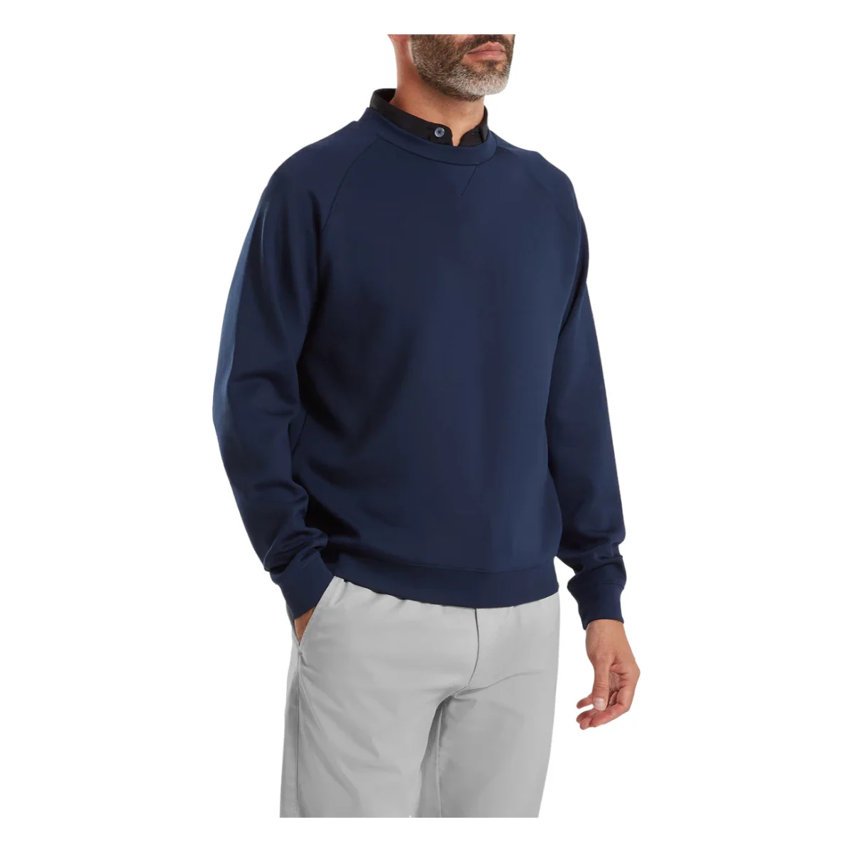 FootJoy Crew Neck Golf Sweatshirt 39306 - Image 3