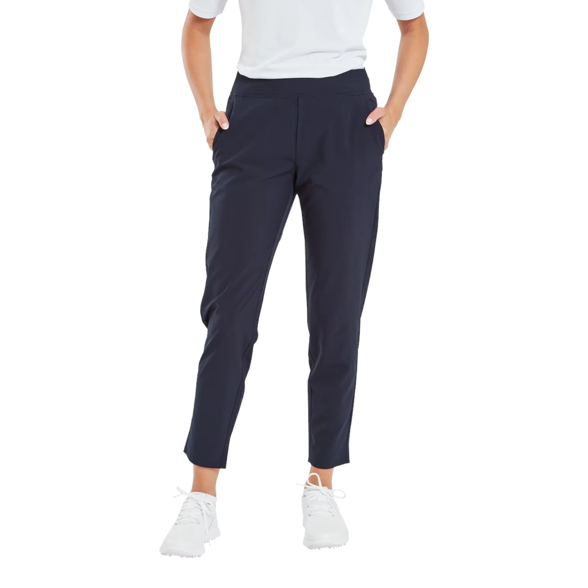 FootJoy Ladies Lightweight Cropped Golf Trousers 81728 - Image 2