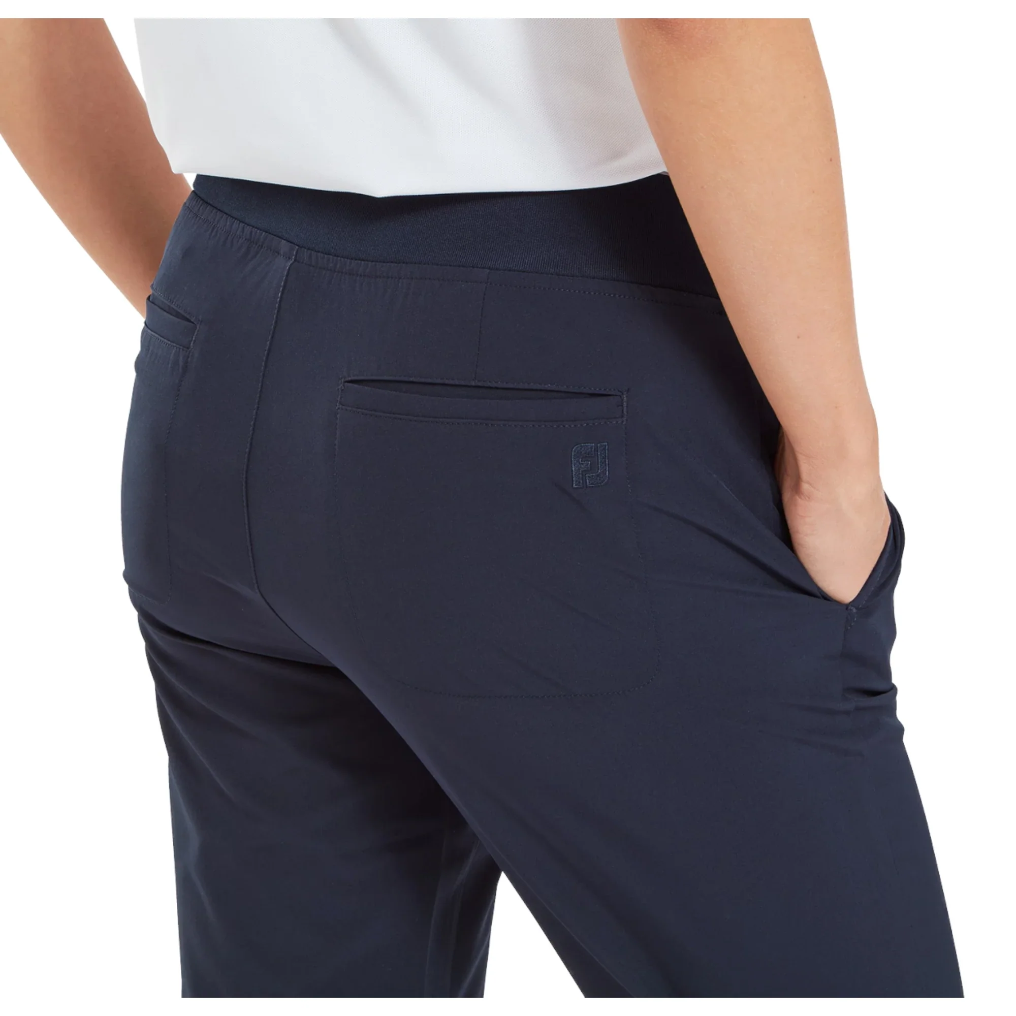 FootJoy Ladies Lightweight Cropped Golf Trousers 81728 - Image 4
