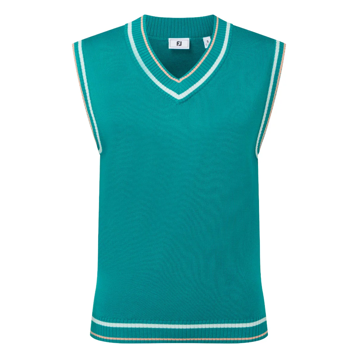 FootJoy Ladies Sweater Tank Print Golf Mid Layer 39366