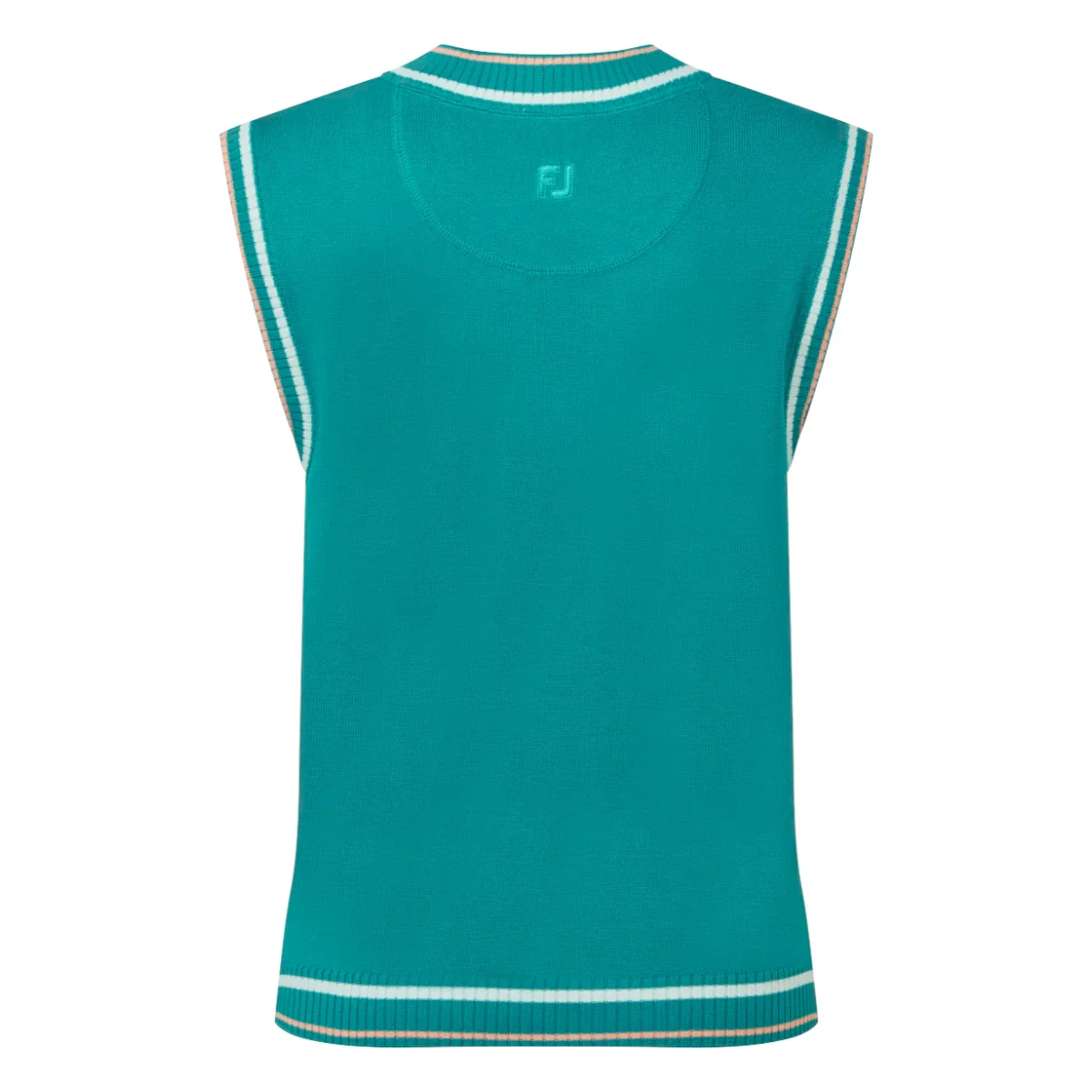 FootJoy Ladies Sweater Tank Print Golf Mid Layer 39366 - Image 2
