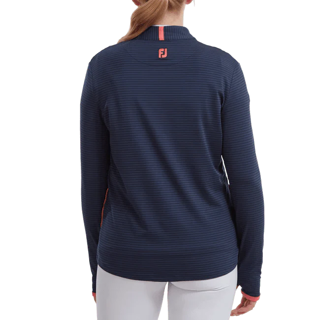 FootJoy Ladies Tonal Stripe Golf Mid Layer 88472 - Image 4