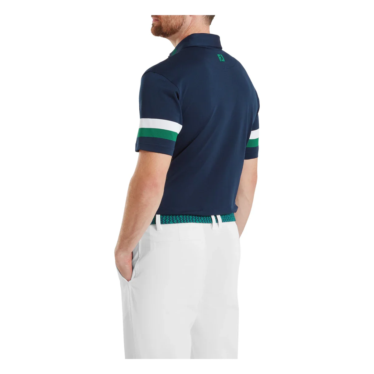 FootJoy Sleeve Stripe Golf Polo Shirt 39282 - Image 4