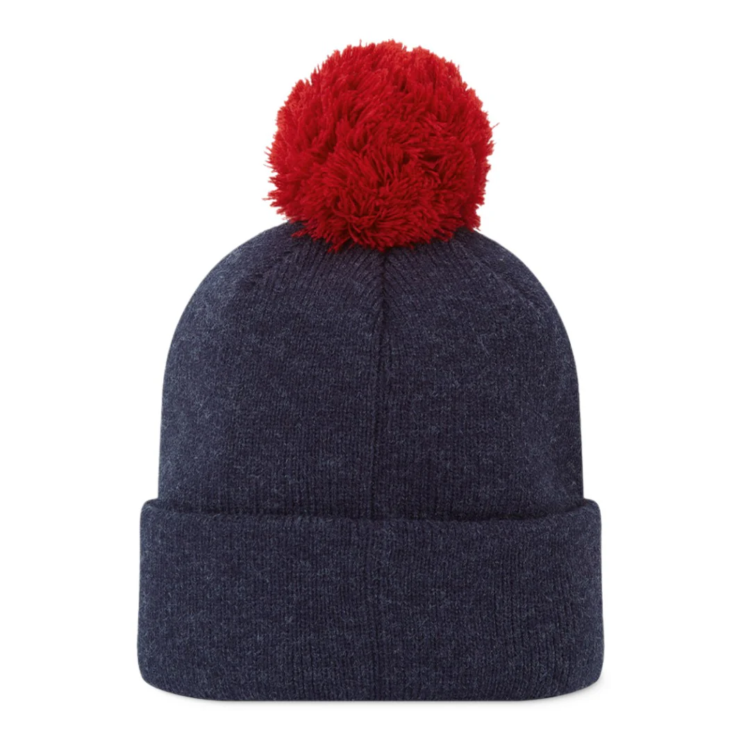 FootJoy Solid Pom Pom Golf Beanie FH22BSPOM - Image 2