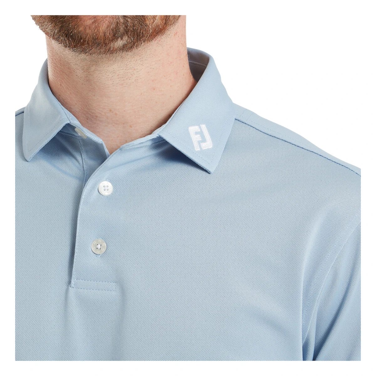 FootJoy Stretch Pique Solid Golf Polo Shirt 39341 - Image 5