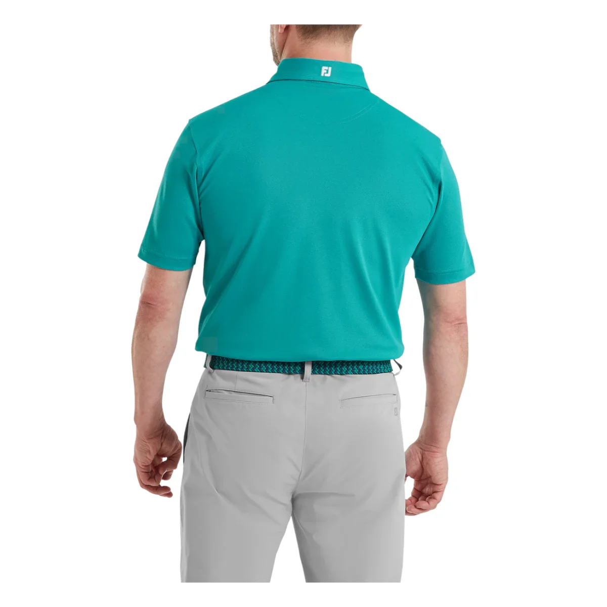FootJoy Stretch Pique Solid Golf Polo Shirt 39342 - Image 3