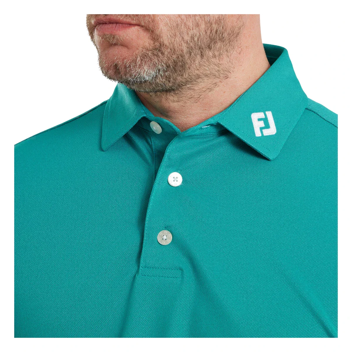 FootJoy Stretch Pique Solid Golf Polo Shirt 39342 - Image 5