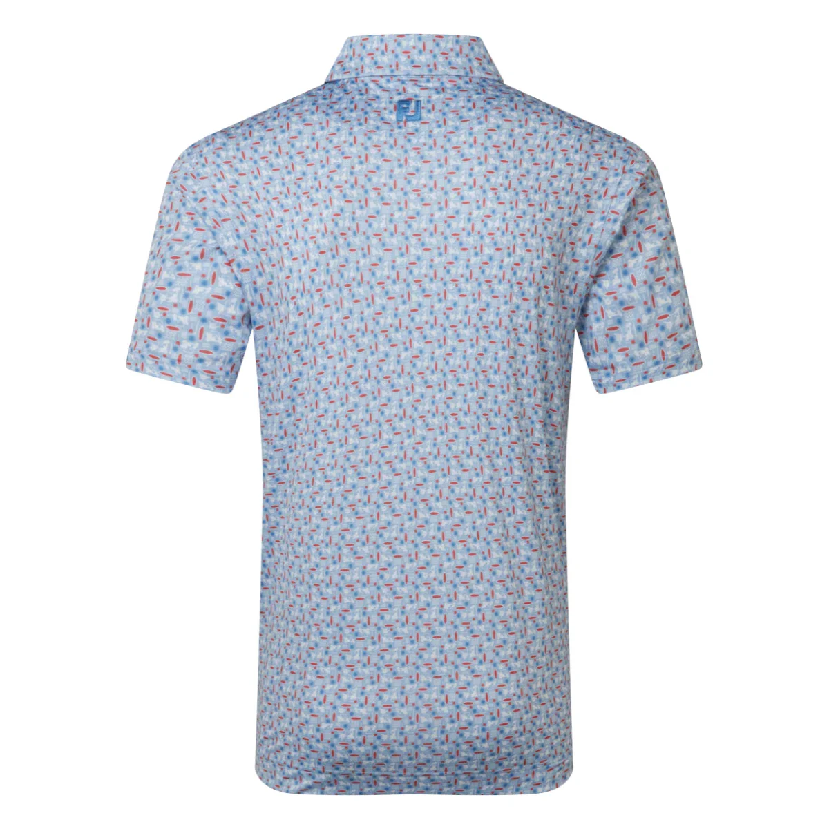 FootJoy Surfs Up Print Lisle Golf Polo Shirt 39249 - Image 2