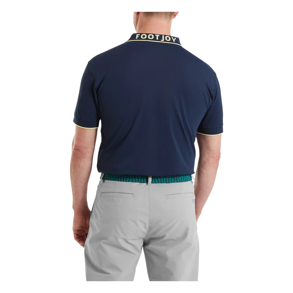 FootJoy Wordmark Pique Golf Polo Shirt 39278 - Image 4