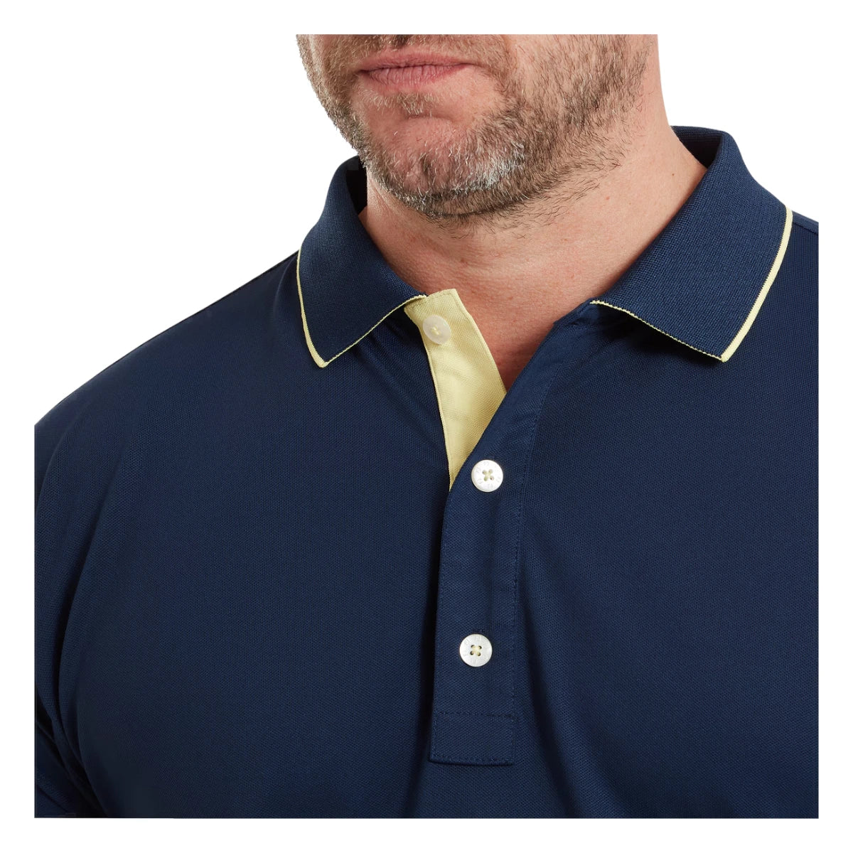 FootJoy Wordmark Pique Golf Polo Shirt 39278 - Image 5