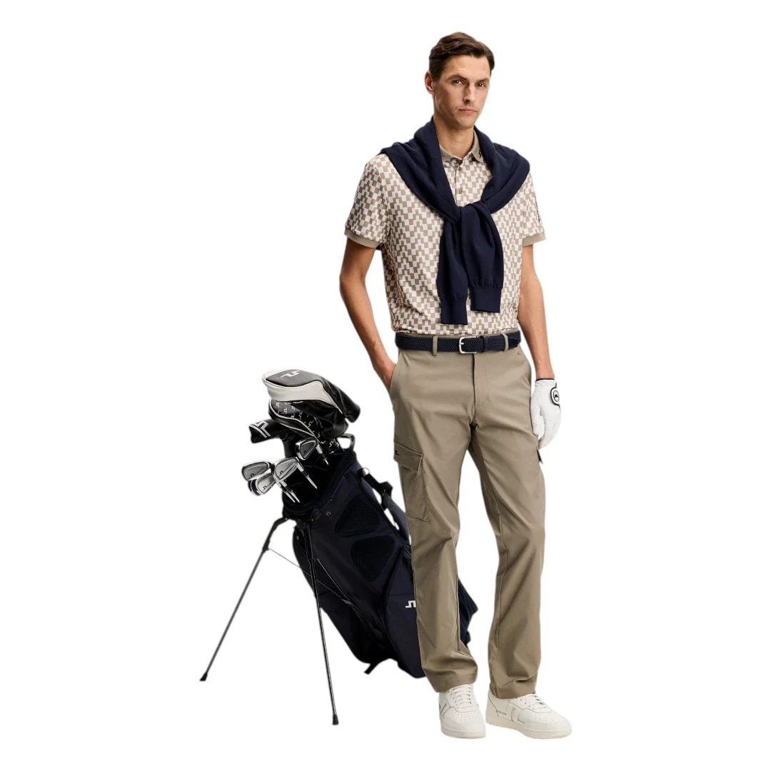 J.Lindeberg Tour Tech Print Golf Polo Shirt GMJT14652 - Image 6