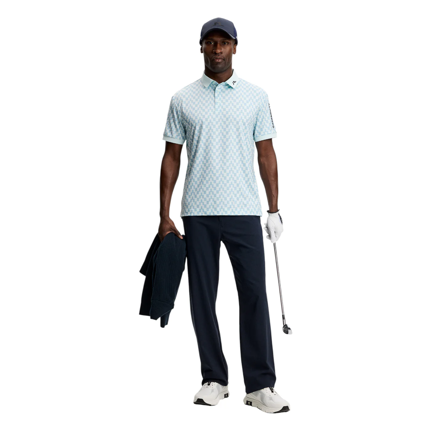 J.Lindeberg Tour Tech Print Golf Polo Shirt GMJT14652 - Image 5