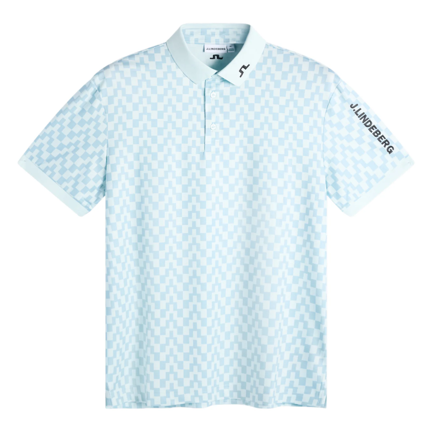 J.Lindeberg Tour Tech Print Golf Polo Shirt GMJT14652 - Image 7
