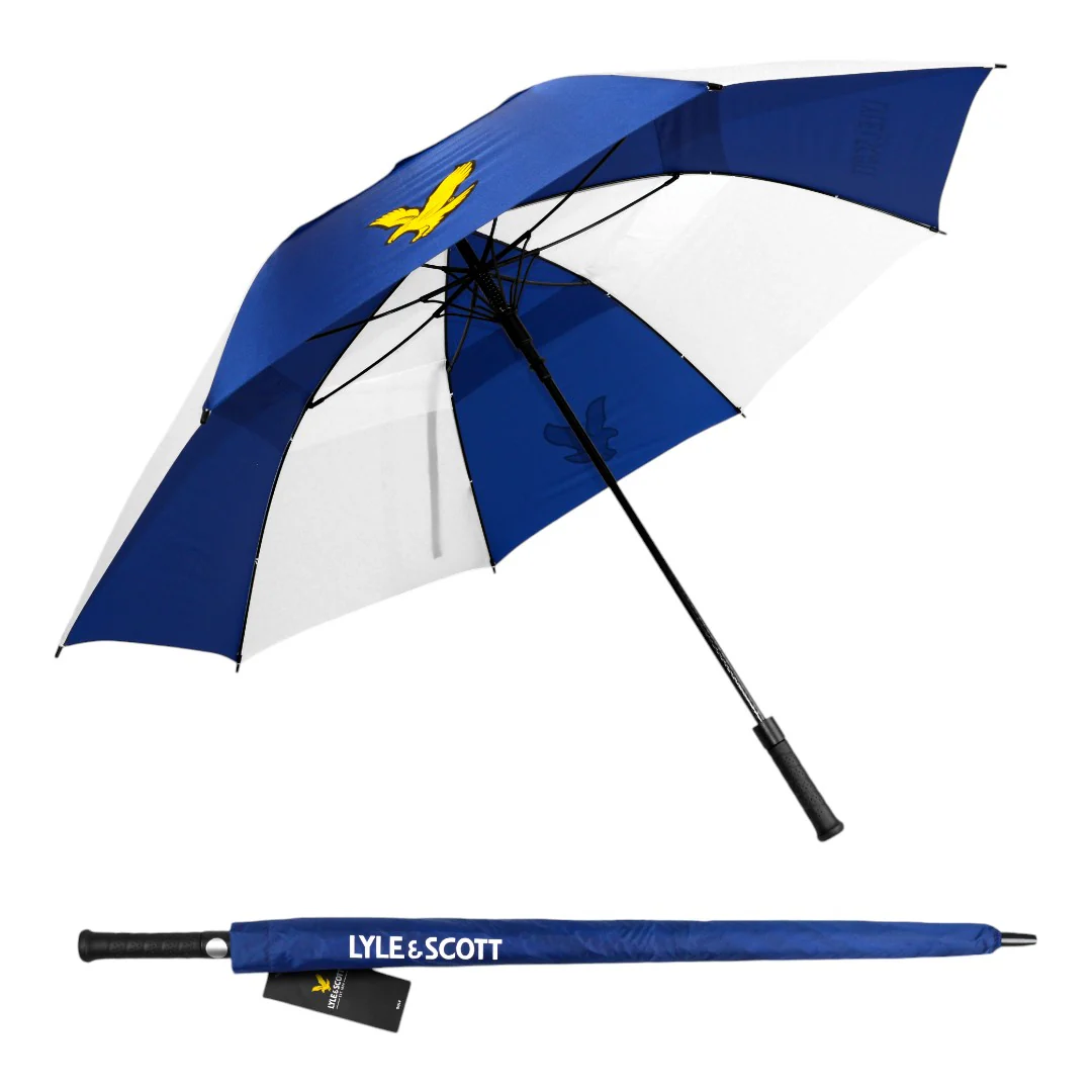 Lyle & Scott Dual Canopy Umbrella - Image 3