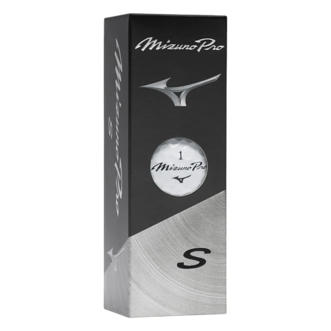 Mizuno 2026 Pro S White Golf Balls | 3 For 2 - Image 2
