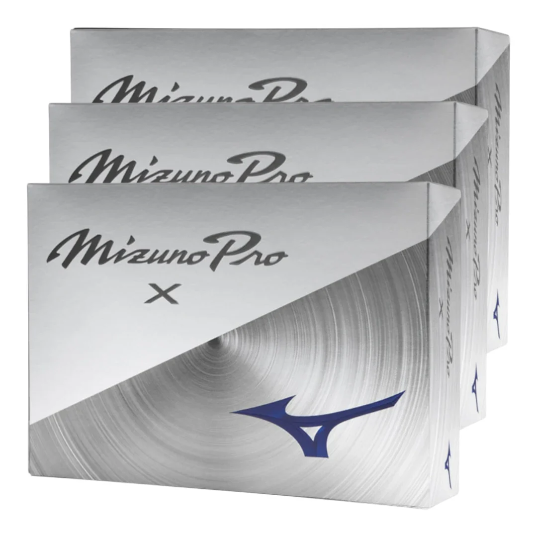 Mizuno 2026 Pro X White Golf Balls | 3 For 2