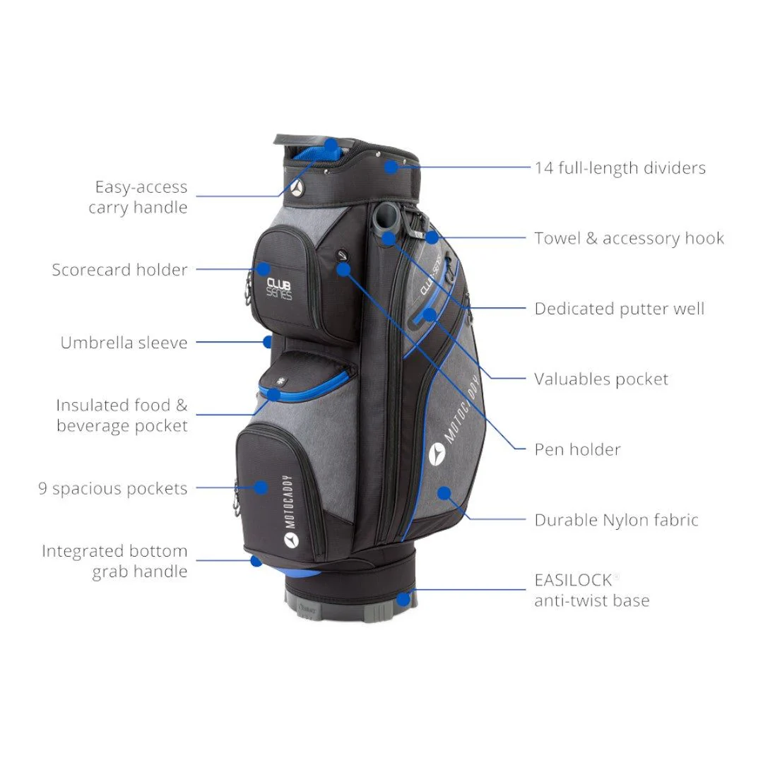 Motocaddy 2025 Club Series Golf Cart Bag - Image 3