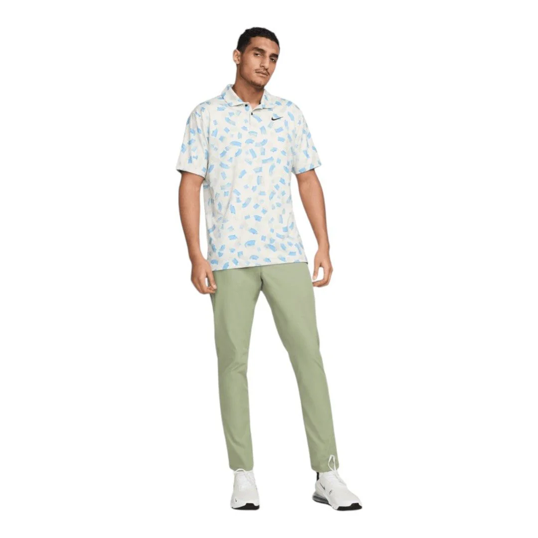 Nike Dri-Fit Tour Micro Print Golf Polo Shirt FD5735 - Image 2