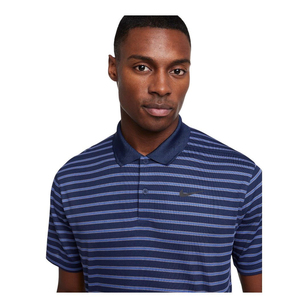 Nike Dri-Fit Victory Stripe Golf Shirt DH0829 - Image 3