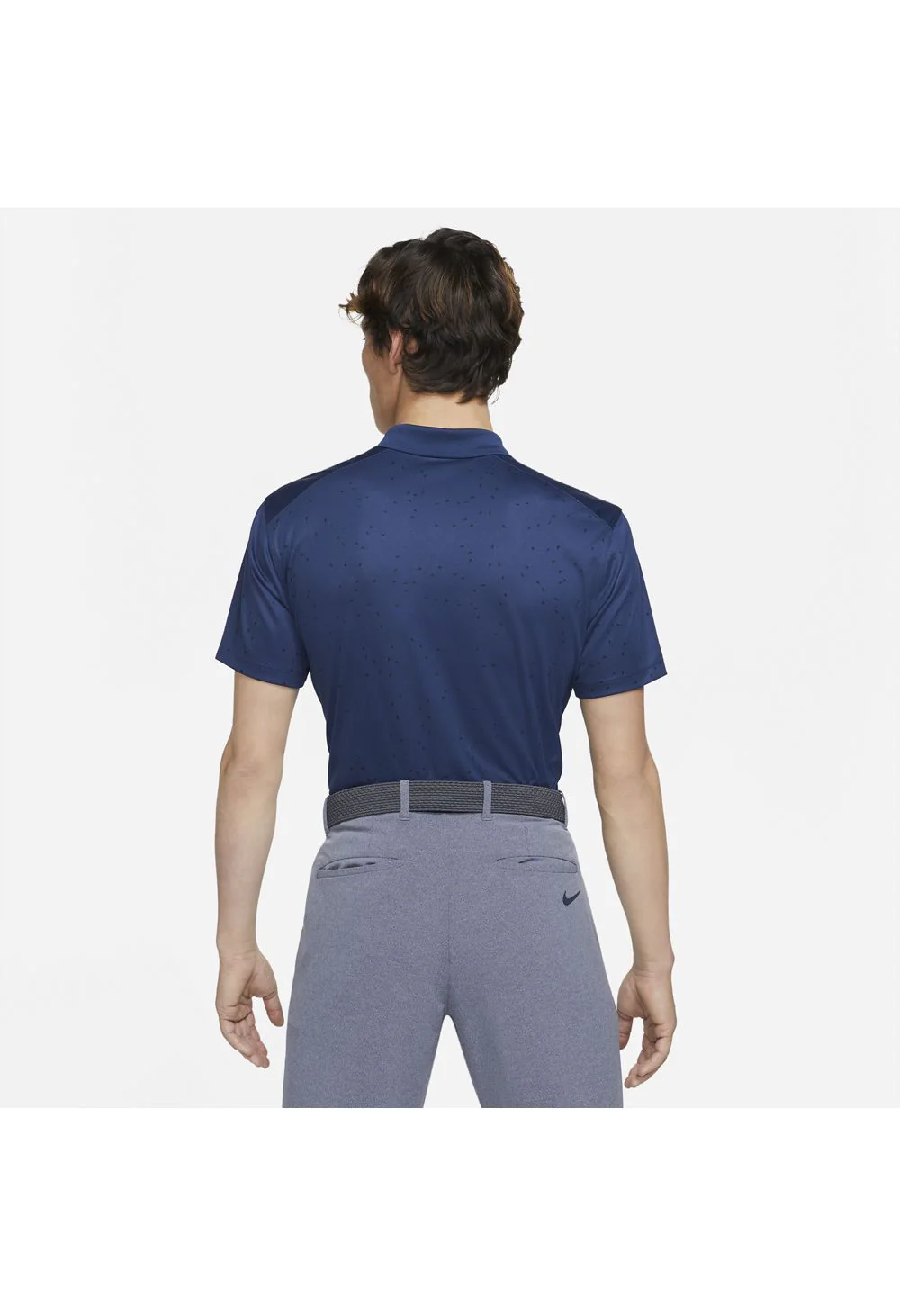 Nike Dry Victory Micro Print Golf Polo Shirt CU9841 - Image 3