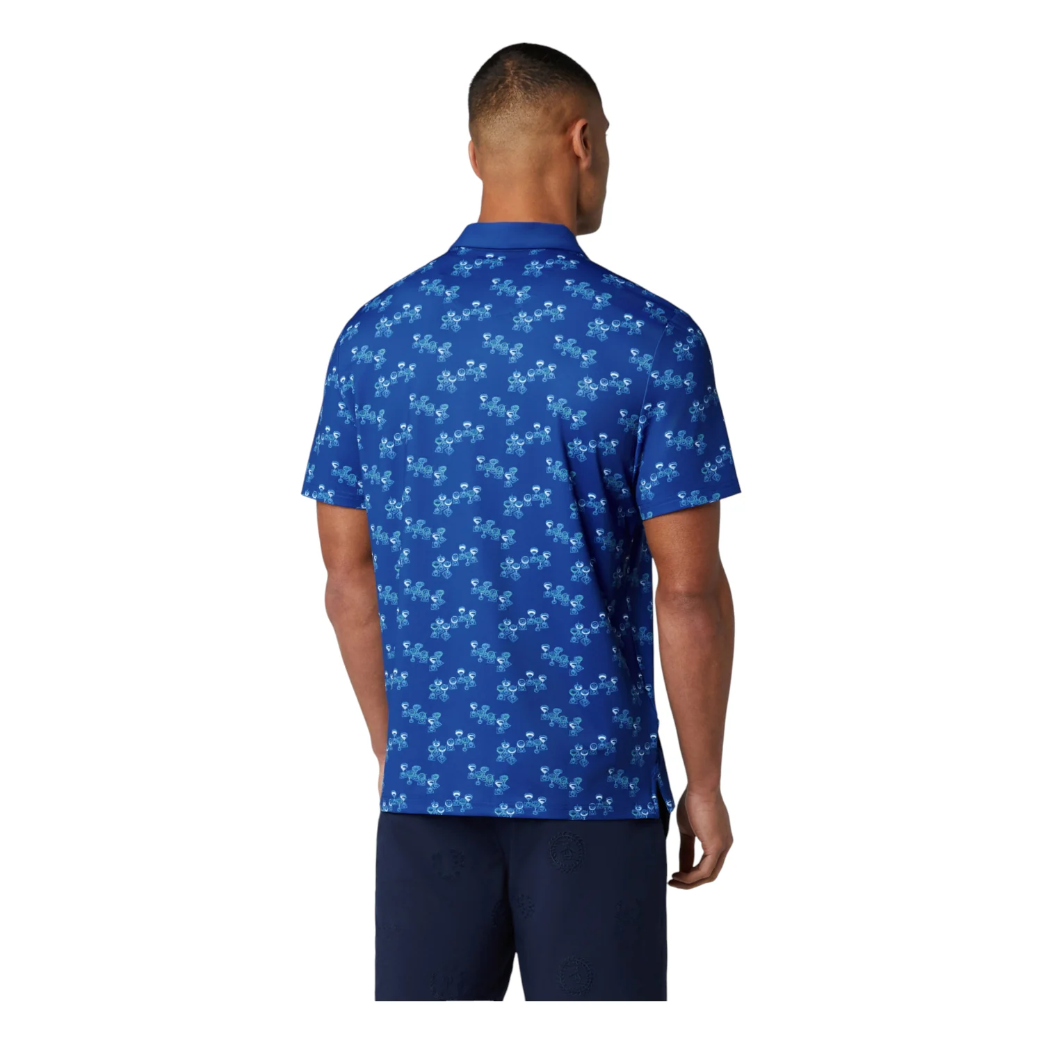 Original Penguin Aerial Cocktail Novelty Golf Polo Shirt OGKSG032 - Image 4